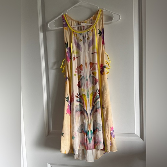 Free People Dream Free Watercolor Mini Dress - Picture 3 of 10